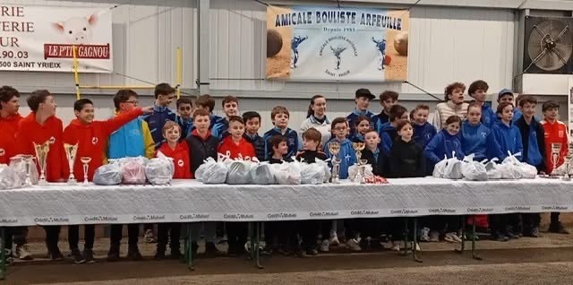 2ème trophée jeunes de la ville.