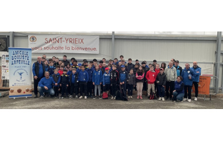 28 février 1er trophée de la ville jeunes.