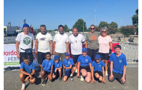 sortie école de pétanque.