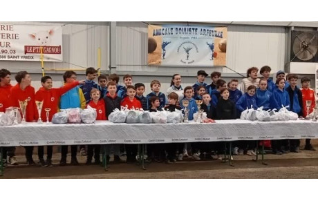 2ème trophée jeunes de la ville.